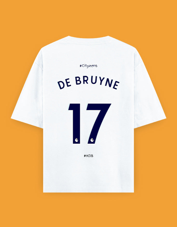 Manchester City “De Bruyne #17” Oversized Unisex T-Shirt – Fashion