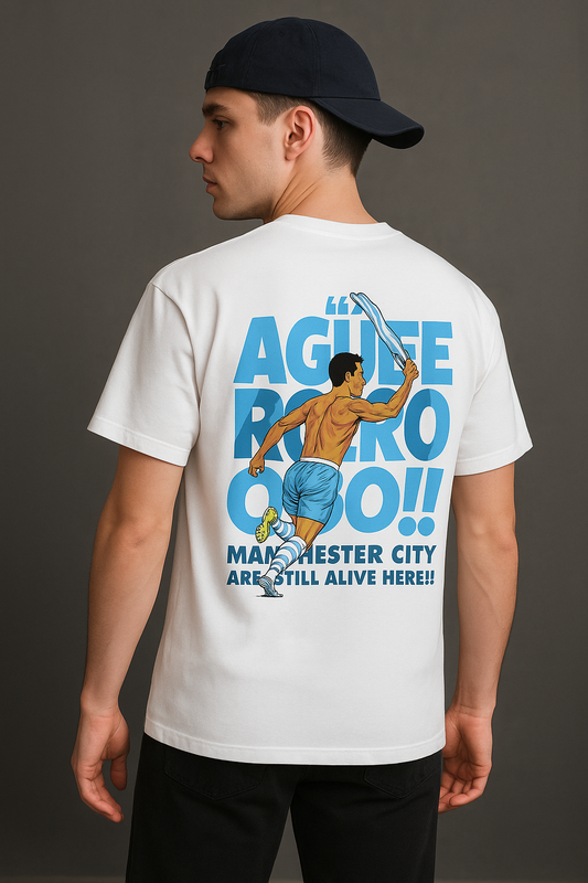 🔥 AGUEROOOOO!! Oversized Graphic Tee